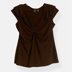 Suzie In The City Ruffle Blouse